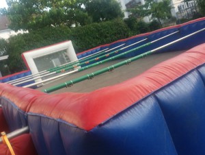 Firmenevents im Thurgau | ein grosses Luftfussballfeld